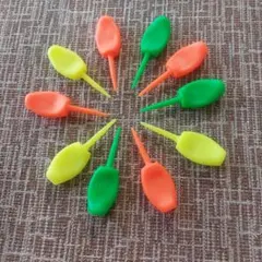 10個 パリティー 真っ直ぐ飛ぶゴルフティー ネオンカラー GENGEN 蛍光