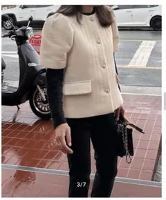 半袖ジャケット　ジレジャケット