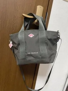 ダントン　コーデュラキャンバス2way ダークグレー トートバッグ