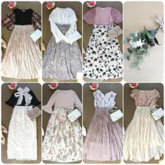 N602 レディース服 コーデ まとめ売り キレイめ フェミニン♡ピンク系