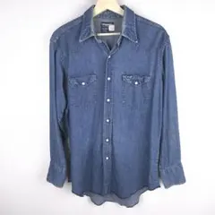 WRANGLER デニム ウエスタンシャツ 80s USA製