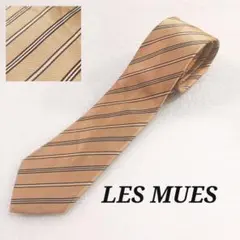 LES MUES レミュー ネクタイ ストライプ柄 レジメン