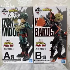 僕のヒーローアカデミアFight On!フィギュアA賞緑谷出久B賞爆豪勝己セット