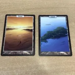 MTG 平地　島　Plains Island アンヒンジド