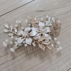 髪飾り　結婚式　パーティー　成人式