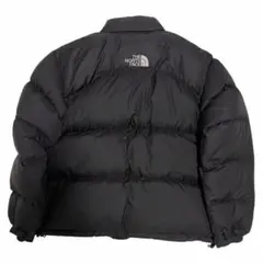 レア品 美品 THE NORTH FACE センターロゴ ヌプシ ダウン