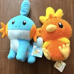 アチャモ　ミズゴロウ　ぬいぐるみセット