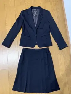ネイビー ジャケット スカート セット
