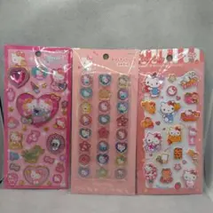 正規品　サンリオ　ジュエルマシュマロステッカーズ　おはじき風　キラキラジュエル