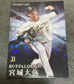 2023プロ野球チップス　 S-02  宮城 大弥 投手　スターカード