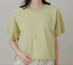 LAKOLE〈接触冷感〉カットドロストプルオーバー2 セージグリーンのサムネイル