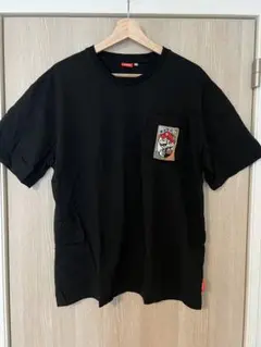 Nintendo 任天堂 Tシャツ マリオ花札・黒 XXL Tシャツ マリオ花札・黒【Nintendo TOKYO取り扱い商品】 | My