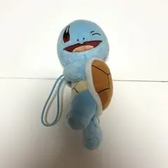 ポケットモンスター ゼニガメ ぬいぐるみ ゴム付き