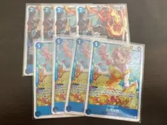 サボSR レベッカSR 4枚セット　赤青ルーシー