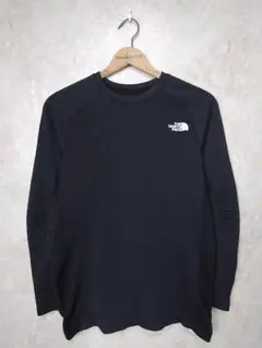 美品 ノースフェイス ロングスリーブアンビションクルー◆NT11973長袖シャツ