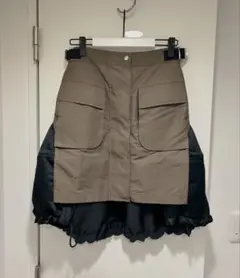 sacai ドッキングスカート