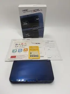 【送料込】new Nintendo 3DS LL メタリックブルー　中古小傷あり