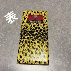 CREAM SODA 長財布 ヒョウ柄 グリーン - メルカリ