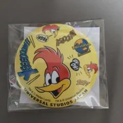 ユニバーサルスタジオウッディ・ウッドペッカー 缶バッジ