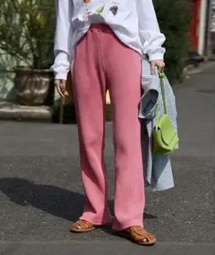 【FREAK'S STORE】ワッフルパンツ ピンク