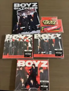 SixTONES BOYZ 3形態セット　特典付き