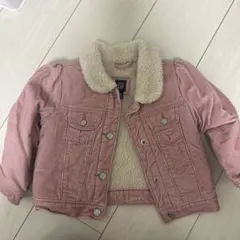 最終値下げ/babyGAP アウター18-24monthボアジャケットピンク