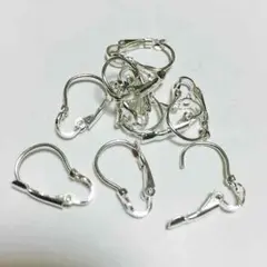 高品質‼︎ ピアス金具 フック フープ ハンドメイドパーツ♡10個 B