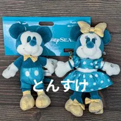 新発売】ぬいぐるみチャーム ミッキー ミニー 新品 5周年 ディズニー