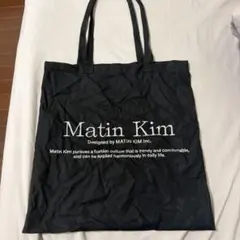 Matin Kim トートバッグ ブラック