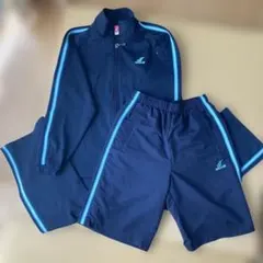 ミズノスーパースター　レディースM-L ジャージ3点セット　ネイビー　平成レトロ