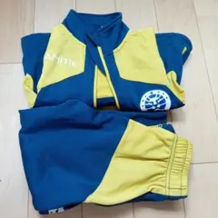 AMITIE ジャージ JSSサイズ 青/黄