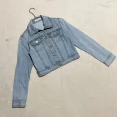 COLZA コルザ ＊ デニムジャケット Gジャン ライトブルー 綿100%