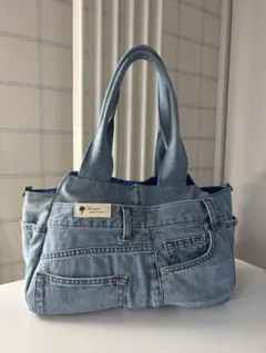 ☆デニムリメイク all denim トートリュック☆ - メルカリ