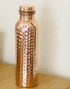 銅製1個ハンマード水筒と2個カップセット - メルカリ