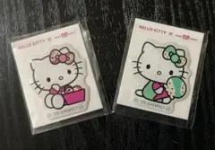 サンリオ サーティワン コラボ キティ ぷっくりシール 2枚セット 非売品