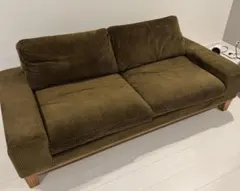 Re: CENO 3人掛けソファー folk／BR【オリーブ：コーデュロイ】