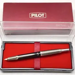 PILOT キャップレス ストライプ 蝕刻 ノック式 万年筆 - メルカリ