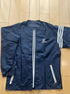 adidas薄地裏メッシュ ナイロンジャケット黒 M - メルカリ