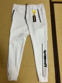 LOUDMOUTH Ｌサイズ　スリムフィットパンツ　ホワイト