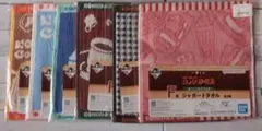 一番くじコメダ珈琲店 F賞 　ジャガードタオル 全6種類コンプセット