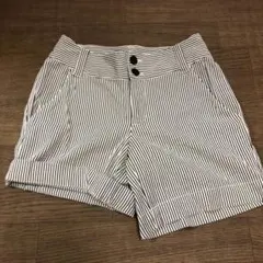 メイソングレイ　ストライプショートパンツ