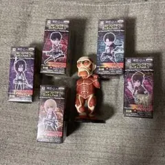 美品】進撃の巨人 一番くじ 地ならしフィギュア コンプリートセット 6
