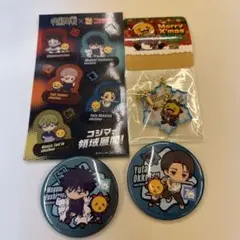 呪術廻戦　カンバッチ　キーホルダー　ポストカード　等　まとめ売り 呪術廻戦 缶バッジ キーホルダー まとめ売り✨️ 呪術廻戦 缶バッジ