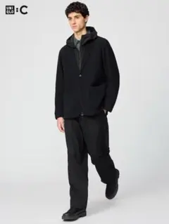 ユニクロC イージーワイドテーパードパンツ