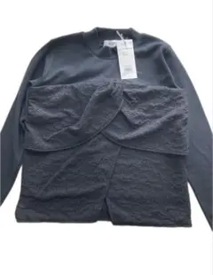 新品AZUL BY MOUSSY ビスチェドッキングニットプルオーバー ブラック