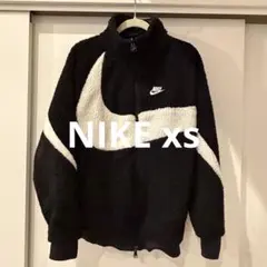 ナイキ スウッシュ メンズ フルジップ リバーシブル ボア ジャケット XS