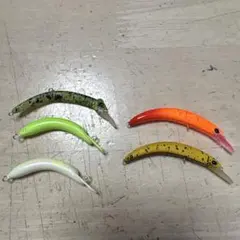 エリアトラウト ミノー 5個セットのサムネイル