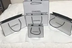 CHANEL ショップ袋 5点セット 大中小