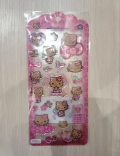 ドロップジェリーシール　日焼けキティ