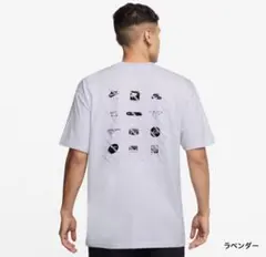 NIKE ナイキ ロゴプリント Tシャツ ラベンダー M 新品